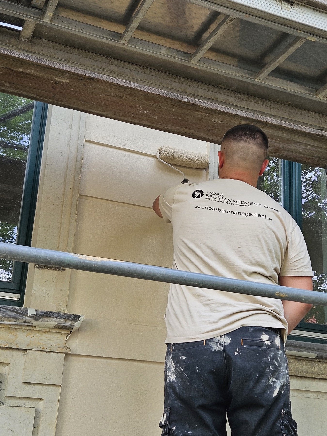 Arbeiten an Fenster- und Fassadenanschlüssen