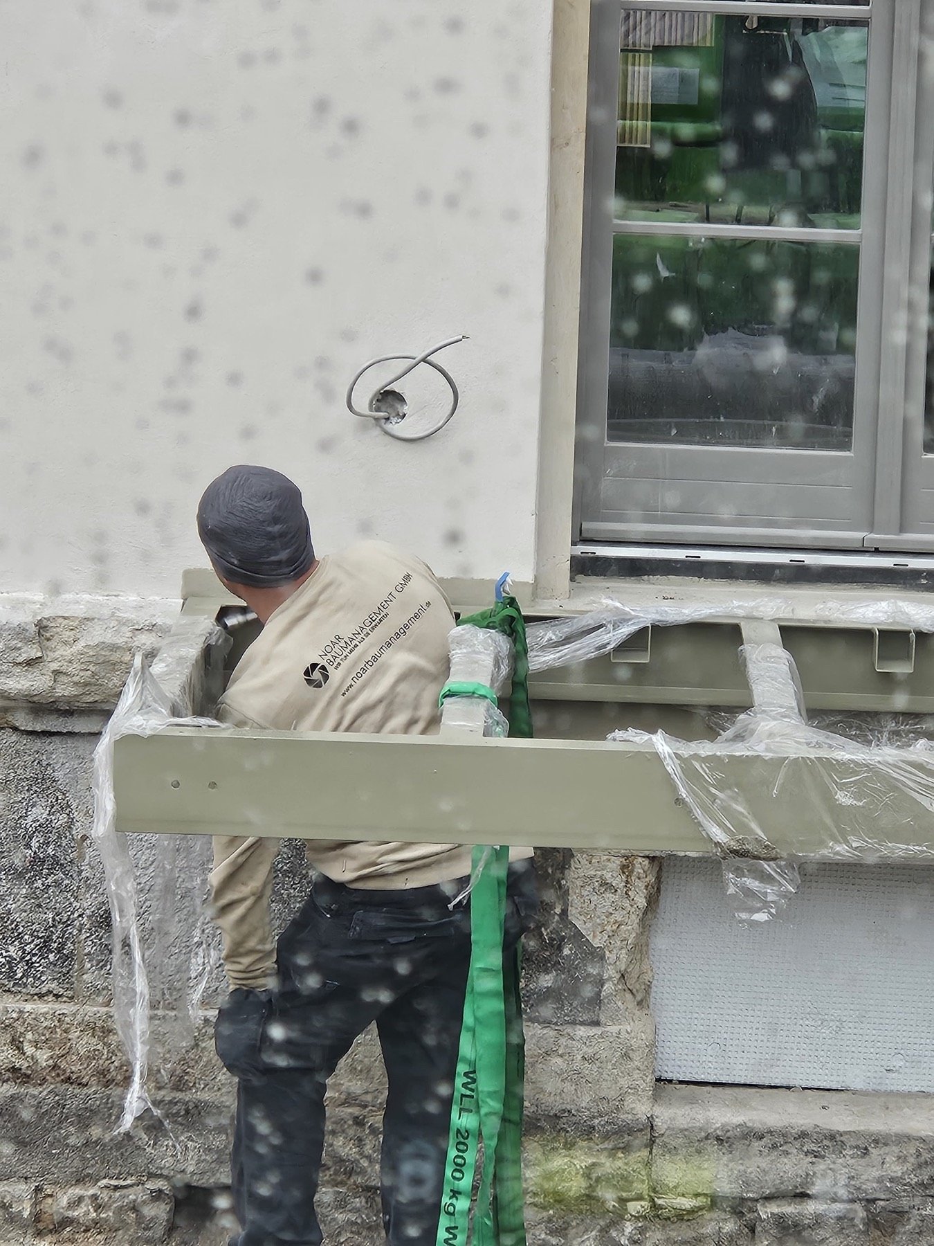 Montage und Ausrichtung vor Ort